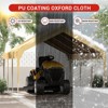 Heavy Duty Carport - 13x20 FT Portable Garage, Waterproof & UV Protected Car Canopy, for Cars, Boats, and Storage - 3 of 4