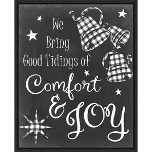 Amanti Art Comfort and Joy by Sharon Chandler Canvas Wall Art Print Framed 23-in. W x 28-in. H. - 1 of 4