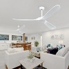 HUMHOLD Wood Ceiling Fan and Remote for Bedroom, Living Room - 2 of 4