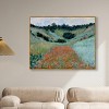 Art Remedy Claude Monet - Poppy Field in a hollow near Giverny Classic Monet Art Prints Framed - 2 of 4