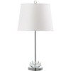 Beverly Table Lamp (Set of 2) - 23 Inch Height - LIT4365 - Clear/Off White - Safavieh - 4 of 4