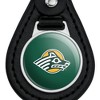University of Alaska Anchorage Primary Logo Black Leather Keychain - 3 of 4