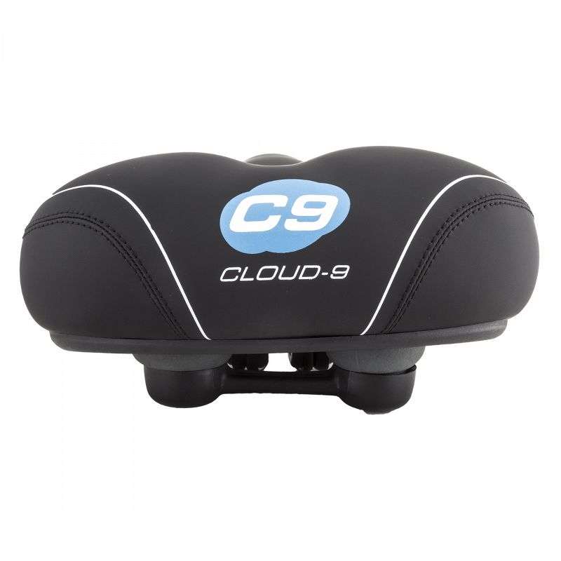 Cloud-9 Unisex Bicycle Comfort Seat Relief Channel - Black Vinyl Cover, 3 of 6