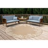 Liora Manne Carmel  Indoor/Outdoor Rug  Sand.. - 4 of 4