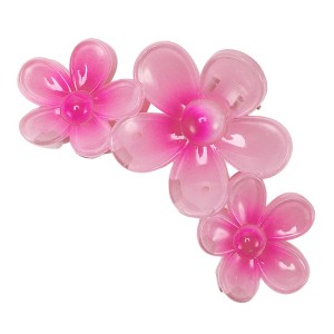 Unique Bargains Women's Fashion Flower Hair Clips 4.33"x2.56"x1.89" 1 Pc - 1 of 3