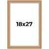 PosterPalooza | Weathered Yellow Picture Frame - UV Acrylic, Foam Board Backing, Hanging Hardware - 2 of 4