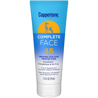 Complete sunblock for deals face