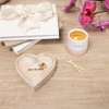 Pavilion Gift Company - Love You Mom - 2 oz - 100% Soy Wax Reveal Candle Scent: Tranquility - Flame Candles - 3 of 4