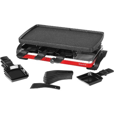 The Rock by Starfrit Raclette and Party Grill Set - Black