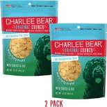 Charlee Bear Original Crunch Dog Treats with Cheese and Egg Flavor-16 oz(2 Pack)