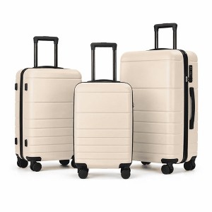 3-Piece ABS Hardshell Luggage Set, 20