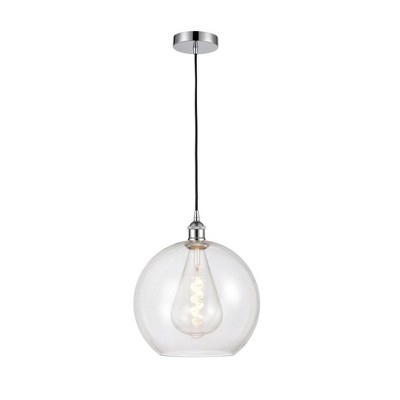 Athens - 1 Light Mini Pendant In Industrial Style-14.38 Inches Tall and 11.75 Inches Wide
