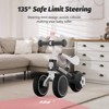 Allobebe 6" Toddler Balance Bike 3-Wheel Adjustable Seat - Black - 2 of 4