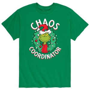 Men's - Dr. Seuss - The Grinch Merry Grinchmas Short Sleeve Graphic T-Shirt - 1 of 4