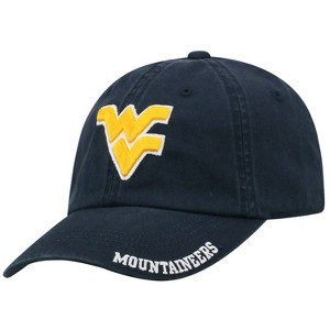 NCAA West Virginia Mountaineers Captain Unstructured Washed Cotton Hat - 1 of 4