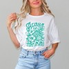 Simply Sage Market Women's Aloha State Of Mind Pineapple Short Sleeve Graphic Tee - 2 of 3