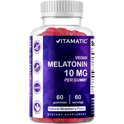 Melatonin 10mg 60 Vegan Gummies
