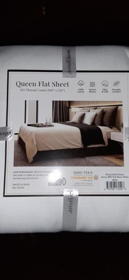 Twin Flat Sheets Bulk Pack- 3 Pcs Cotton Rich White Sheets for Hotels, Spa,  Salon, Hospitals, Dorms, Air Bnb by Grand Estate Hotel 