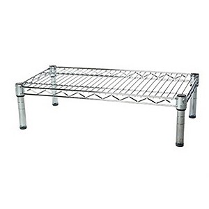 Shelving.com Chrome Wire Shelving with 1 Tier Shelf - - 1 of 3