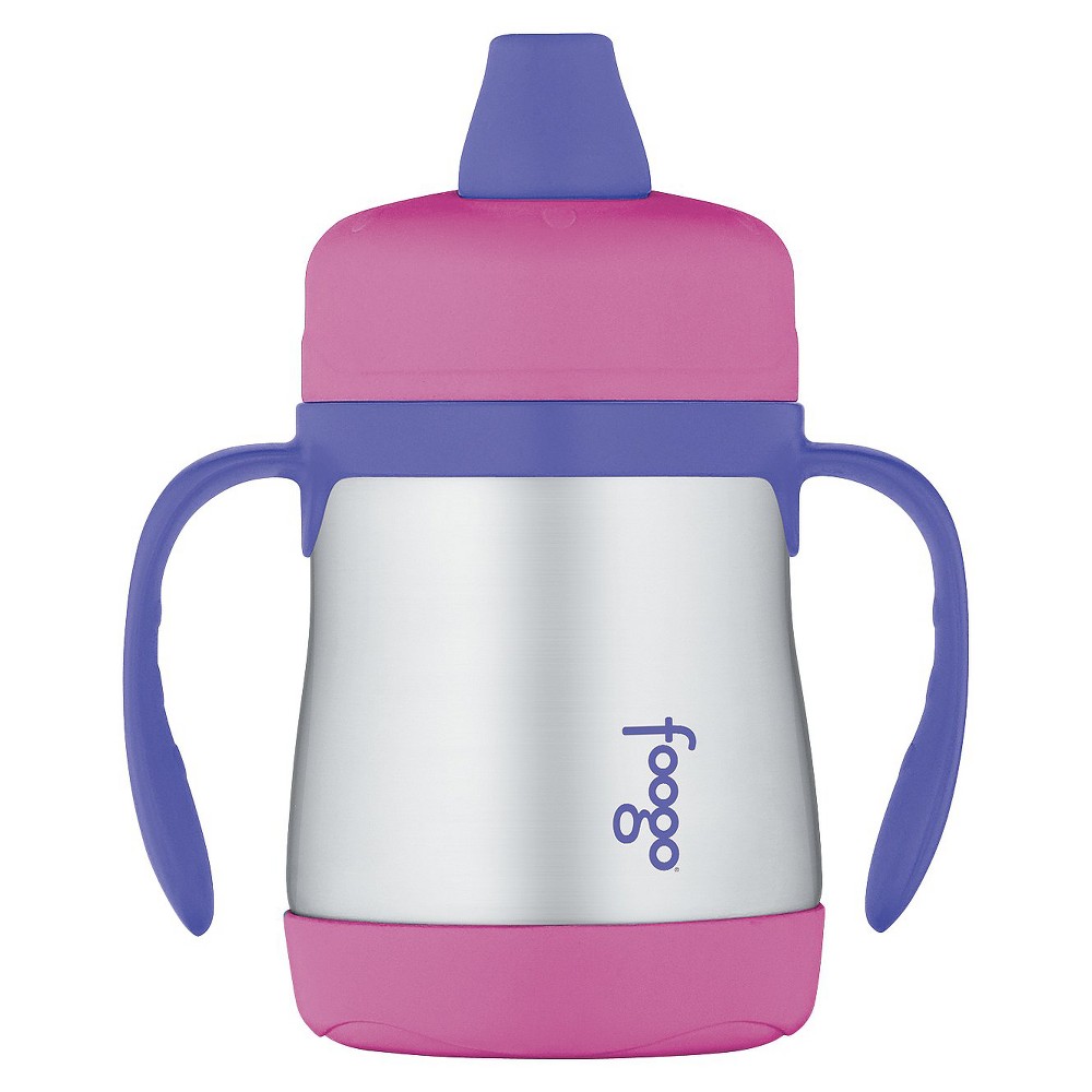 UPC 041205640745 product image for Thermos Foogo Vacuum Insulated Sippy Cup with Handles- 7 oz - Pink | upcitemdb.com