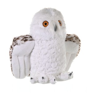 Wild Republic Cuddlekins Snowy Owl Stuffed Animal, 12 Inches - 1 of 4