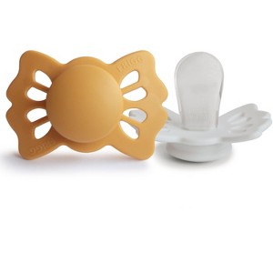 FRIGG Lucky Symmetrical Silicone Pacifier 2-Pack (0-6 Months) - 1 of 4