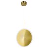 CWI Lighting Ovni LED Mini Pendant With Brass Finish - 3 of 4