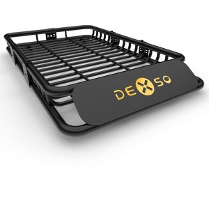 Universal Roof Rack Basket, Heavy Duty Cargo Carrier for SUV, Truck, Vehicles, All-Terrain Rooftop Luggage Rack for Camping,Road Trips,Outdoor Travel - 1 of 4
