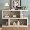NicBex 47.2"Console Table with 2 Layer Symmetrical Storage Space Modern Sofa Table behind Sofa Suitable for Entryway,Hallway,Living Room - 2 of 4