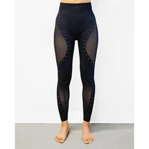 Spruce Fashion Aurora Open Stitch Leggings - 1 of 2