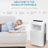 SereneLife ChillMate: Unleash Cool Comfort with the 3-in-1 Portable Air Conditioner and dehumidifier - 2 of 4