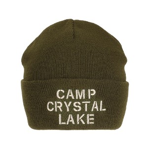 Friday the 13th Camp Crystal Lake Adult Ribbed Knit Beanie - 1 of 4