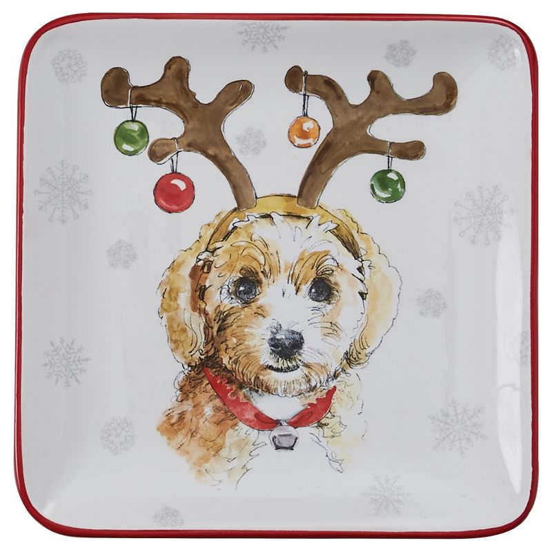 Park Designs Holiday Paws Salad Plate Set of 4, 3 of 7