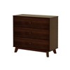Plank+Beam Solid Wood Classic 3-Drawer Solid Wood Dresser, Small Dresser for Bedroom, Chest of Drawers - 2 of 4