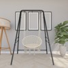 KTMBDW Hammock Chair Stand, Heavy-Duty Steel 300LBS Multi-Use Hammock Stand for Outdoor Indoor, Swing Chair not Include - 2 of 4