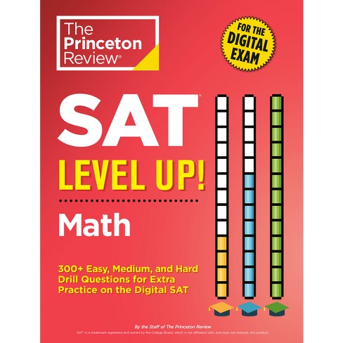 Sat Level Up! Math - (college Test Preparation) By The Princeton 