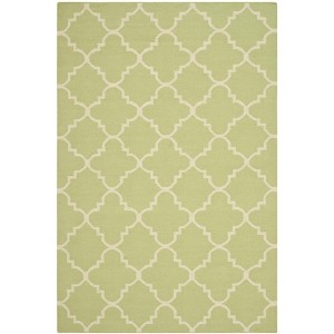 Dhurries DHU554 Hand Woven Flat Weave Indoor Rugs - Safavieh - 1 of 4