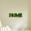 Gulches HOME Letter Art Moss Wall Decor - Whimsical & Eco-Friendly Accent - 3 of 4