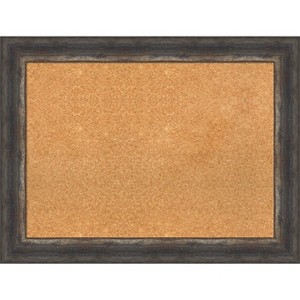 Amanti Art Bark Rustic Framed Corkboard, Natural Cork - 1 of 4
