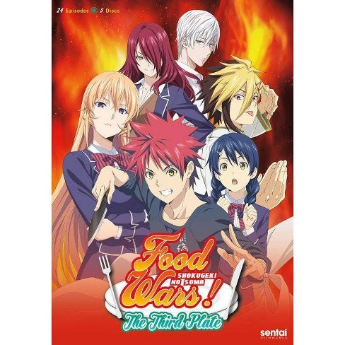 Food Wars The Third Plate The Complete Collection Dvd Target