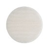 Sapphtopaz Modern 30" Ottoman Upholstered Round Foot Stool with Cushioned Seat Sofa Ottoman for Living Room, Bedroom - 3 of 4
