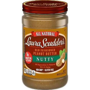 Laura Scudder Natural Crunchy Peanut Butter - 26oz