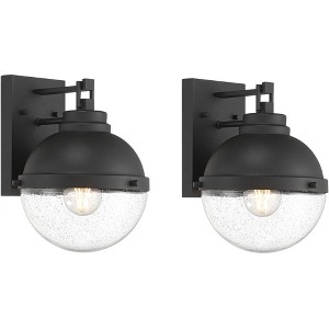 Possini Euro Design Possini Euro Sargasso 11" Sand Black Wall Sconce Set of 2 - 1 of 4
