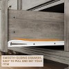White Dresser for Bedroom, 48" Wide 9 Drawer Dresser for Closet, Modern Wooden Drawer Organizer Clothes - 2 of 4