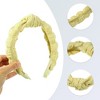 Unique Bargains Cute Makeup Puffy Spa Fabric Headband 1 Pc - 3 of 4