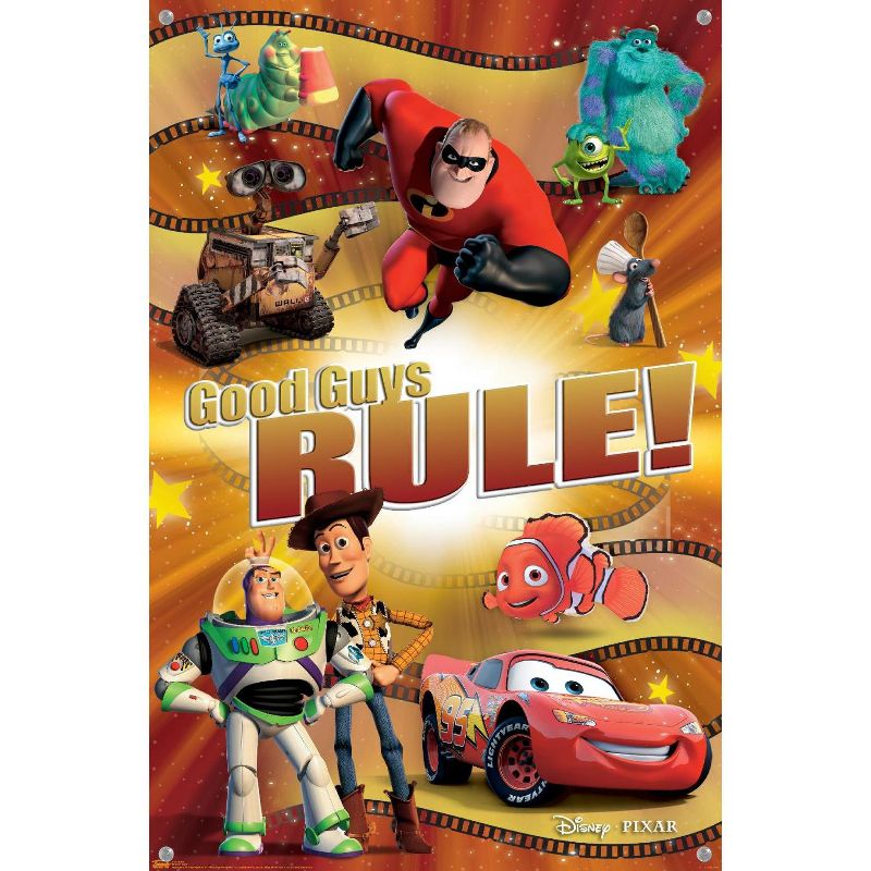 Trends International Disney Pixar - Best of Pixar - Good Guys Rule! Unframed Wall Poster Prints, 4 of 7