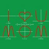 Men's Design By Humans I Love You Mom Math Equations By WatercolorFun T-Shirt - 2 of 2