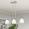 Livex Lighting Somerville 3 - Light Chandelier in  Brushed Nickel - 3 of 4