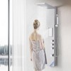 VEVOR Shower Panel Tower System with Rainfall Shower Head, 53 in Brushed Stainless Steel Shower Column, 3-Function Faucet, Silver - 2 of 4