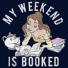 Men's Beauty and the Beast Weekend Booked Pull Over Hoodie - 2 of 4